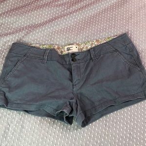 American Eagle light blue shorts size 8